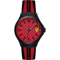 scuderia ferrari mens pit crew watch