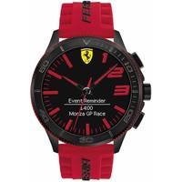 scuderia ferrari mens alarm watch