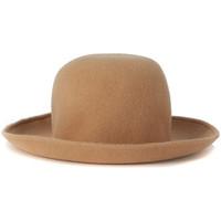 Scha Walk Time Big camel wool hat. women\'s Jewellery in BEIGE