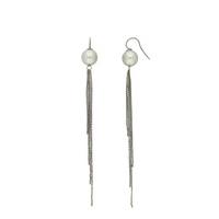 Schoeffel Silver Pearl Drop Earrings