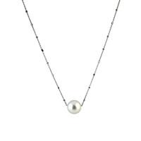 Schoeffel Sterling Silver and Pearl Necklace