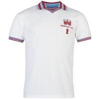 Score Draw Retro West Ham United 1980 FA Cup Final Shirt Mens