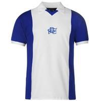 score draw retro birmingham city 1976 home shirt mens