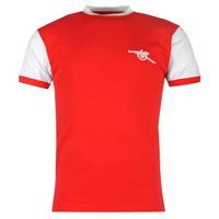 score draw arsenal 1971 retro home shirt mens