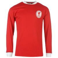 score draw retro liverpool 1964 home shirt mens