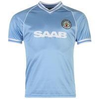 score draw manchester city 1982 home football shirt mens