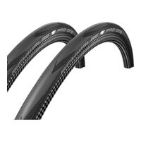 Schwalbe Pro One Clincher Tyre Twin Pack - Black - 700c x 25mm