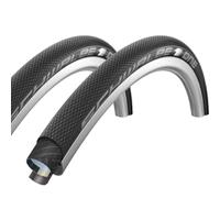 Schwalbe One Tubular Tyre Twin Pack - Black - 28in x 22mm