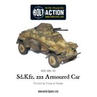 Sd Kfz 222 Armoured Car Miniature