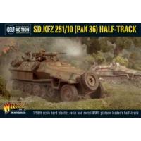 sdkfz 251 10 pak 36 half track tank miniature