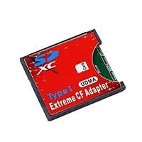 SD SDHC SDXC to High-Speed Extreme Compact Flash CF Type I Adapter For 16/32/64/128 GB