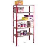 S/D Just Shelving - 1981h x 1200w x 900d 5 Chipboard Shelves