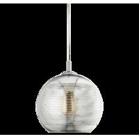 sder glass pendant light chrome