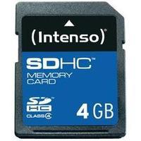 SDHC card 4 GB Intenso 4GB SDHC Secure Digital Card Class 4