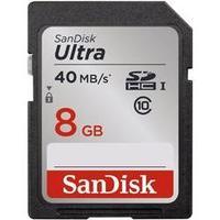SDHC card 8 GB SanDisk Ultra Class 10, UHS-I