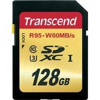 SDXC card 128 GB Transcend Class 10, UHS-I, UHS-Class 3