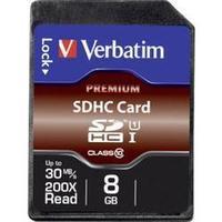 SDHC card 8 GB Verbatim Class 10