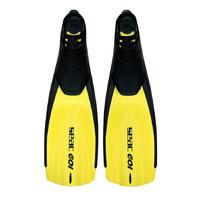 Seac Sub Full Foot Fins - Yellow