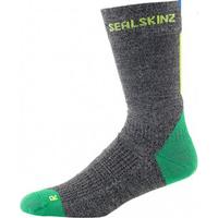 Sealskinz MTB Trail Mid Sock Anthracite/Leaf/Lime