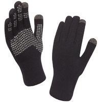 SealSkinz Ultra Grip Touchscreen Glove Black/Silver