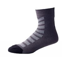 SealSkinz MTB Thin Ankle with Hydrostop Sock Grey/Black