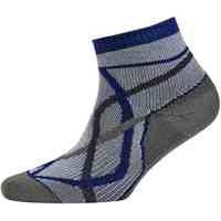 SealSkinz Thin Socklet Cycling Socks Grey/Black
