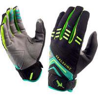 SealSkinz Dragon Eye Trail Glove Black/Leaf/Lime