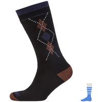 SealSkinz Mid Weight Mid Length Sock Black/Brown