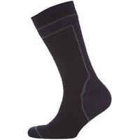 SealSkinz Hydrostop Mid Weight Mid Length Sock Black