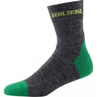 Sealskinz MTB Trail Ankle Sock Anthracite/Leaf/Lime