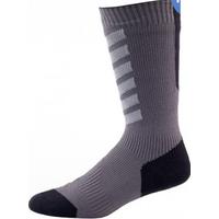 Sealskinz MTB Thin Mid Sock with Hydrostop Anthracite/Grey/Black