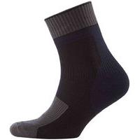 SealSkinz Hydrostop Thin Ankle Length Socks Black