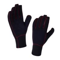 SealSkinz Neoprene Gloves Black/Red