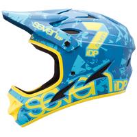 Seven iDP M1 Full Face Helmet Blue/Camo