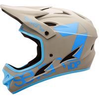 seven idp m1 full face helmet greyblue