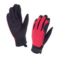 SealSkinz Womens Dragon Eye Road Gloves Black/Red
