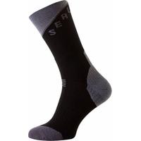 Seal Skinz MTB Trail Mid Sock Black