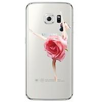 Sexy Lady TPU Soft Ultra-thin Soft Back Cove for Samsung Galaxy S7 edge / S7 / S6 edge plus / S6 edge / S6 / S5/S4