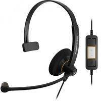 sennheiser sc30 usb control monaural uc headset black