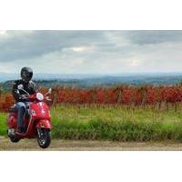 self drive vintage vespa tour with tuscan lunch picnic