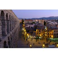 segovia city center to madrid airport private transfer