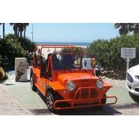 self guided santa monica tour in a moke electric car rental