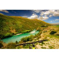 self guided private tour arrowtown river bike ride to gibbston valley  ...