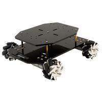 seeed 110070012 4wd mecanum wheel robot kit includes motors mount