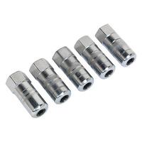 sealey gge5 hydraulic connector 4 jaw heavy duty 18bsp pack of 5