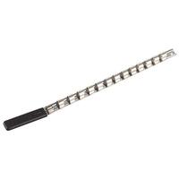 sealey ak1214 socket retaining rail with 14 clips 12sq drive