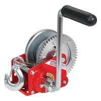 sealey gwc1200b geared hand winch with brake amp cable 540kg capacity