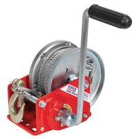 sealey gwc2000b geared hand winch with brake amp cable 900kg capacity