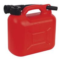 Sealey JC5R Fuel Can 5ltr - Red