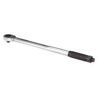 sealey ak624 micrometer torque wrench 12insq drive calibrated